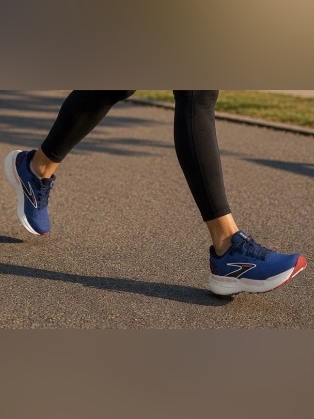 Brooks Women Size 8 Blue & Pink Glycerin GTS 21 Running Shoes